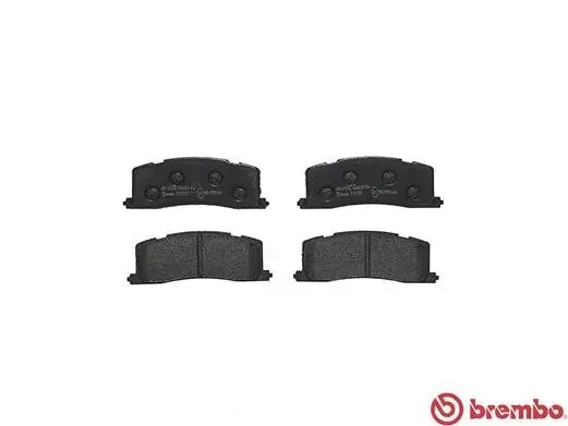 Bremsbelagsatz, Scheibenbremse Hinterachse BREMBO P 83 030 Bild Bremsbelagsatz, Scheibenbremse Hinterachse BREMBO P 83 030