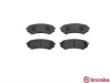 Bremsbelagsatz, Scheibenbremse Hinterachse BREMBO P 83 049 Bild Bremsbelagsatz, Scheibenbremse Hinterachse BREMBO P 83 049