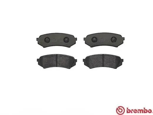 Bremsbelagsatz, Scheibenbremse Hinterachse BREMBO P 83 049 Bild Bremsbelagsatz, Scheibenbremse Hinterachse BREMBO P 83 049