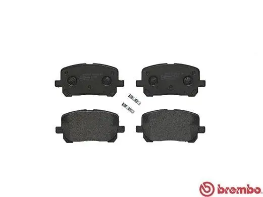 Bremsbelagsatz, Scheibenbremse Vorderachse BREMBO P 83 061 Bild Bremsbelagsatz, Scheibenbremse Vorderachse BREMBO P 83 061