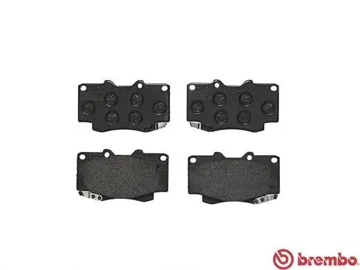 Bremsbelagsatz, Scheibenbremse Vorderachse BREMBO P 83 069 Bild Bremsbelagsatz, Scheibenbremse Vorderachse BREMBO P 83 069