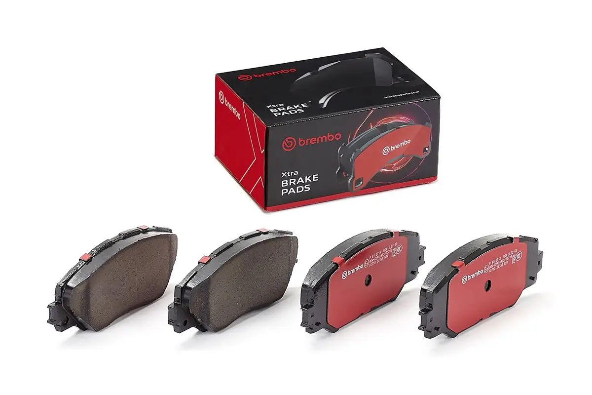 Bremsbelagsatz, Scheibenbremse Vorderachse BREMBO P 83 071X