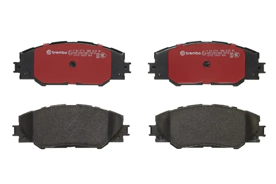 Bremsbelagsatz, Scheibenbremse Vorderachse BREMBO P 83 071X Bild Bremsbelagsatz, Scheibenbremse Vorderachse BREMBO P 83 071X