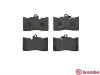 Bremsbelagsatz, Scheibenbremse Vorderachse BREMBO P 83 072 Bild Bremsbelagsatz, Scheibenbremse Vorderachse BREMBO P 83 072