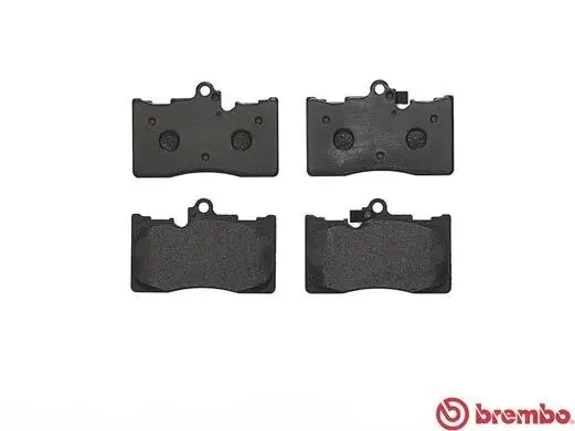 Bremsbelagsatz, Scheibenbremse Vorderachse BREMBO P 83 072 Bild Bremsbelagsatz, Scheibenbremse Vorderachse BREMBO P 83 072
