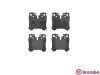 Bremsbelagsatz, Scheibenbremse Hinterachse BREMBO P 83 076 Bild Bremsbelagsatz, Scheibenbremse Hinterachse BREMBO P 83 076