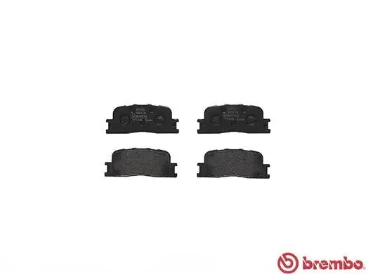 Bremsbelagsatz, Scheibenbremse Hinterachse BREMBO P 83 088 Bild Bremsbelagsatz, Scheibenbremse Hinterachse BREMBO P 83 088