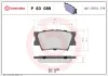 Bremsbelagsatz, Scheibenbremse Hinterachse BREMBO P 83 089 Bild Bremsbelagsatz, Scheibenbremse Hinterachse BREMBO P 83 089