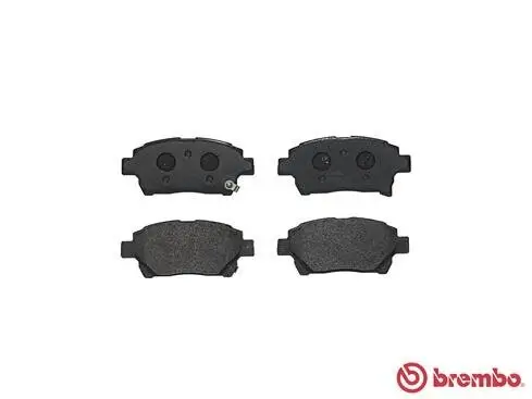 Bremsbelagsatz, Scheibenbremse Vorderachse BREMBO P 83 097