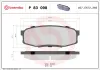 Bremsbelagsatz, Scheibenbremse Hinterachse BREMBO P 83 098 Bild Bremsbelagsatz, Scheibenbremse Hinterachse BREMBO P 83 098
