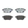 Bremsbelagsatz, Scheibenbremse Hinterachse BREMBO P 83 133E Bild Bremsbelagsatz, Scheibenbremse Hinterachse BREMBO P 83 133E