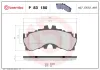 Bremsbelagsatz, Scheibenbremse Vorderachse BREMBO P 83 180 Bild Bremsbelagsatz, Scheibenbremse Vorderachse BREMBO P 83 180