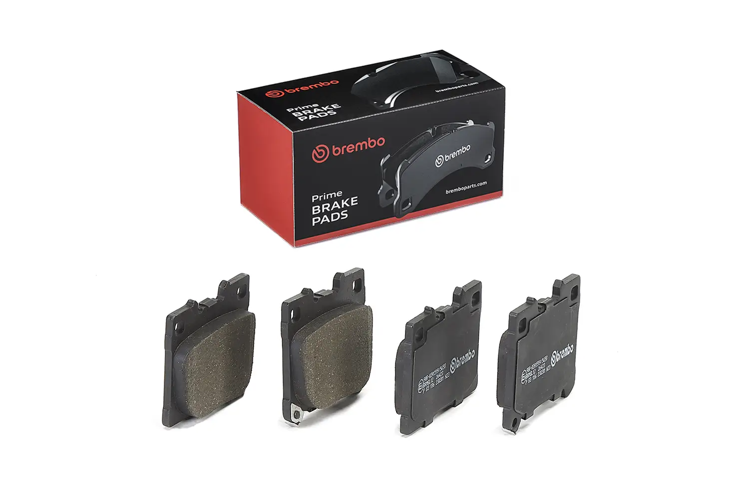 Bremsbelagsatz, Scheibenbremse Hinterachse BREMBO P 83 186