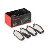 Bremsbelagsatz, Scheibenbremse Hinterachse BREMBO P 83 201