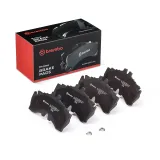 Bremsbelagsatz, Scheibenbremse Vorderachse BREMBO P 83 205