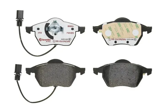 Bremsbelagsatz, Scheibenbremse BREMBO P 85 037X Bild Bremsbelagsatz, Scheibenbremse BREMBO P 85 037X