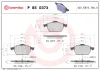 Bremsbelagsatz, Scheibenbremse BREMBO P 85 037X Bild Bremsbelagsatz, Scheibenbremse BREMBO P 85 037X
