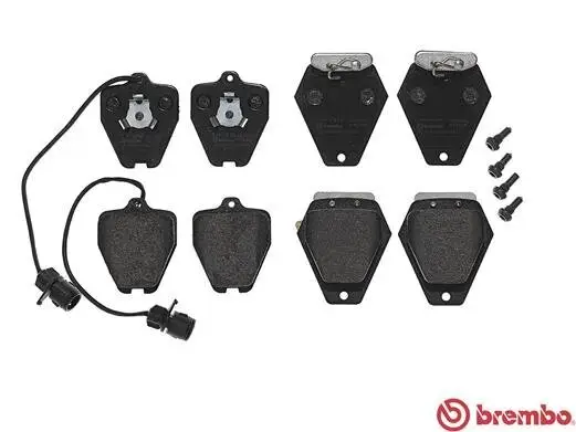 Bremsbelagsatz, Scheibenbremse Vorderachse BREMBO P 85 038 Bild Bremsbelagsatz, Scheibenbremse Vorderachse BREMBO P 85 038