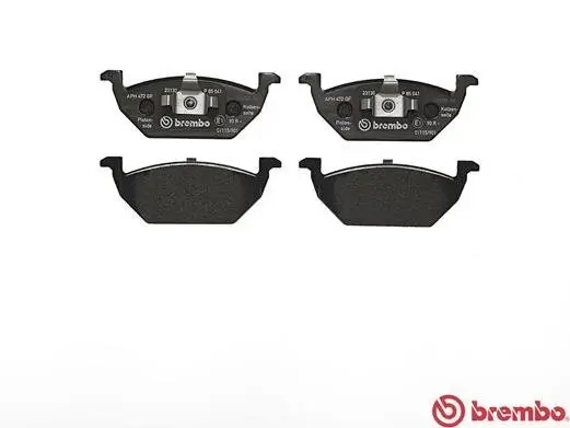 Bremsbelagsatz, Scheibenbremse BREMBO P 85 041 Bild Bremsbelagsatz, Scheibenbremse BREMBO P 85 041