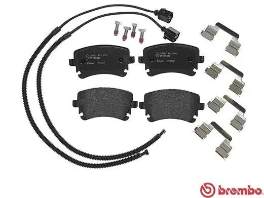 Bremsbelagsatz, Scheibenbremse Hinterachse BREMBO P 85 064 Bild Bremsbelagsatz, Scheibenbremse Hinterachse BREMBO P 85 064