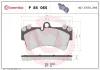 Bremsbelagsatz, Scheibenbremse Vorderachse BREMBO P 85 065 Bild Bremsbelagsatz, Scheibenbremse Vorderachse BREMBO P 85 065