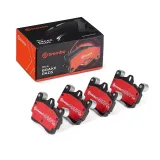 Bremsbelagsatz, Scheibenbremse Hinterachse BREMBO P 85 070X