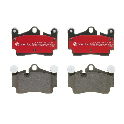 Bremsbelagsatz, Scheibenbremse Hinterachse BREMBO P 85 070X Bild Bremsbelagsatz, Scheibenbremse Hinterachse BREMBO P 85 070X