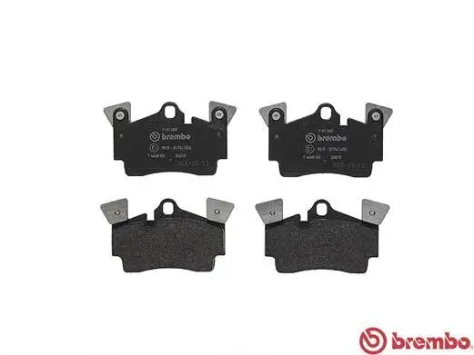 Bremsbelagsatz, Scheibenbremse Hinterachse BREMBO P 85 088 Bild Bremsbelagsatz, Scheibenbremse Hinterachse BREMBO P 85 088