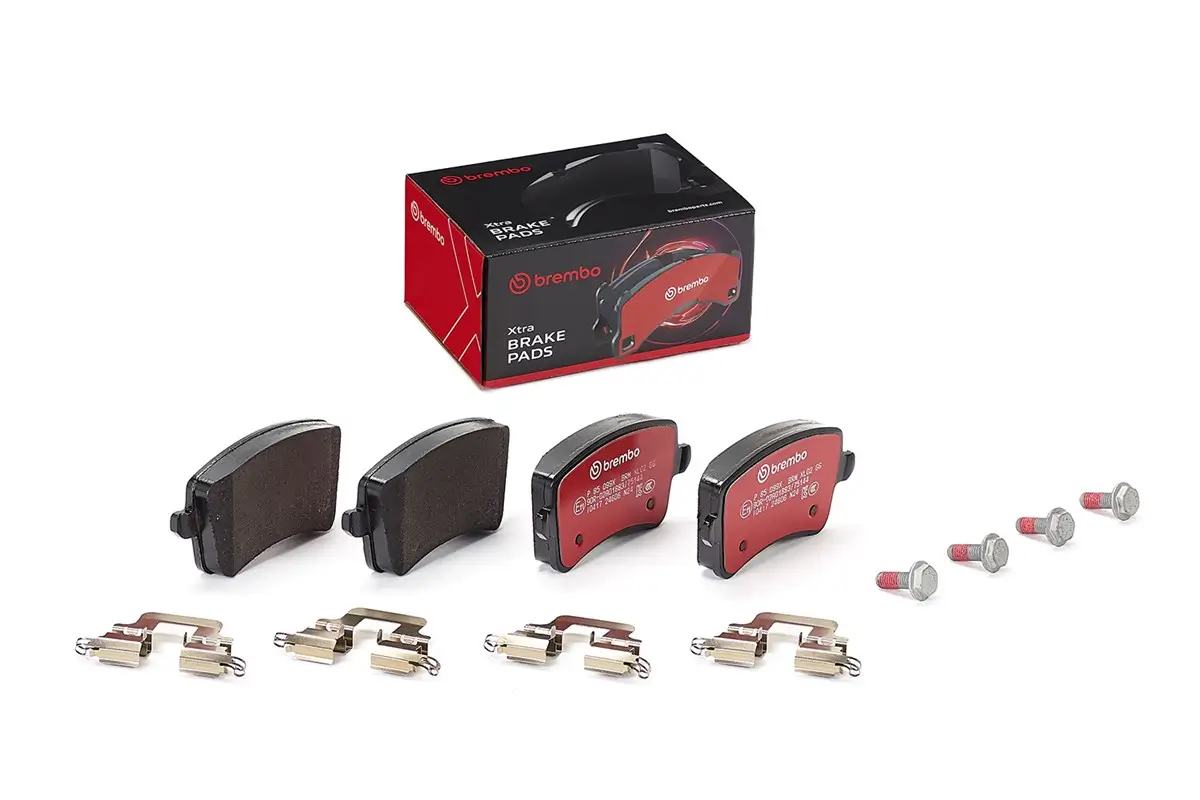 Bremsbelagsatz, Scheibenbremse Hinterachse BREMBO P 85 099X