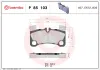 Bremsbelagsatz, Scheibenbremse Hinterachse BREMBO P 85 103 Bild Bremsbelagsatz, Scheibenbremse Hinterachse BREMBO P 85 103
