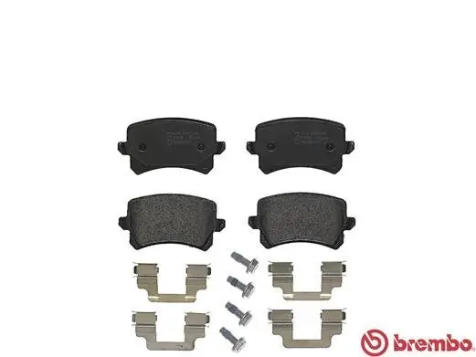 Bremsbelagsatz, Scheibenbremse Hinterachse BREMBO P 85 108 Bild Bremsbelagsatz, Scheibenbremse Hinterachse BREMBO P 85 108