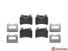 Bremsbelagsatz, Scheibenbremse Hinterachse BREMBO P 85 111 Bild Bremsbelagsatz, Scheibenbremse Hinterachse BREMBO P 85 111