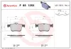 Bremsbelagsatz, Scheibenbremse BREMBO P 85 125X Bild Bremsbelagsatz, Scheibenbremse BREMBO P 85 125X