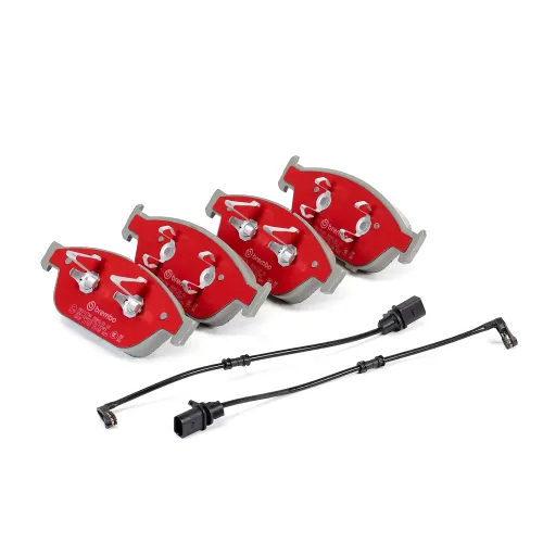Bremsbelagsatz, Scheibenbremse Vorderachse BREMBO P85127NX Bild Bremsbelagsatz, Scheibenbremse Vorderachse BREMBO P85127NX