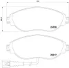 Bremsbelagsatz, Scheibenbremse Vorderachse BREMBO P 85 131 Bild Bremsbelagsatz, Scheibenbremse Vorderachse BREMBO P 85 131