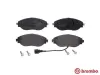 Bremsbelagsatz, Scheibenbremse Vorderachse BREMBO P 85 131 Bild Bremsbelagsatz, Scheibenbremse Vorderachse BREMBO P 85 131