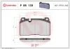 Bremsbelagsatz, Scheibenbremse Vorderachse BREMBO P 85 133 Bild Bremsbelagsatz, Scheibenbremse Vorderachse BREMBO P 85 133