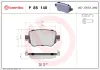 Bremsbelagsatz, Scheibenbremse Hinterachse BREMBO P 85 140 Bild Bremsbelagsatz, Scheibenbremse Hinterachse BREMBO P 85 140