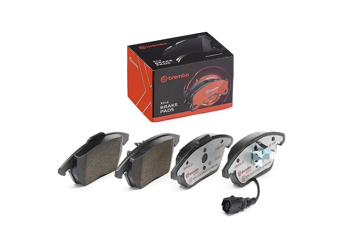 Bremsbelagsatz, Scheibenbremse Vorderachse BREMBO P 85 146X