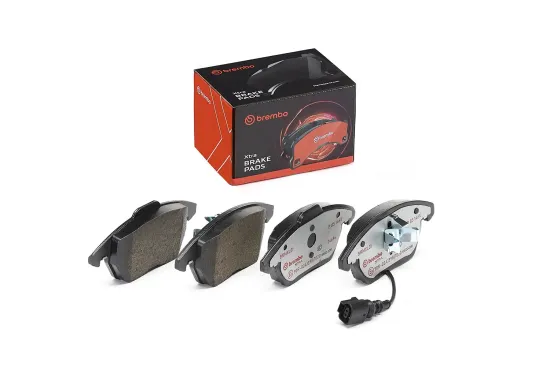 Bremsbelagsatz, Scheibenbremse Vorderachse BREMBO P 85 146X Bild Bremsbelagsatz, Scheibenbremse Vorderachse BREMBO P 85 146X