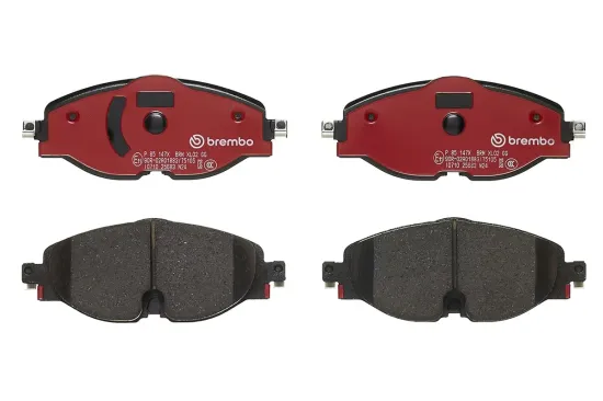 Bremsbelagsatz, Scheibenbremse BREMBO P 85 147X Bild Bremsbelagsatz, Scheibenbremse BREMBO P 85 147X