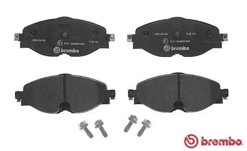 Bremsbelagsatz, Scheibenbremse BREMBO P 85 147 Bild Bremsbelagsatz, Scheibenbremse BREMBO P 85 147