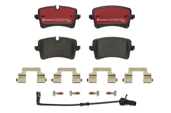 Bremsbelagsatz, Scheibenbremse Hinterachse BREMBO P 85 150X Bild Bremsbelagsatz, Scheibenbremse Hinterachse BREMBO P 85 150X