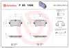 Bremsbelagsatz, Scheibenbremse Hinterachse BREMBO P 85 150X Bild Bremsbelagsatz, Scheibenbremse Hinterachse BREMBO P 85 150X