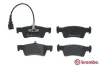 Bremsbelagsatz, Scheibenbremse Hinterachse BREMBO P 85 163 Bild Bremsbelagsatz, Scheibenbremse Hinterachse BREMBO P 85 163