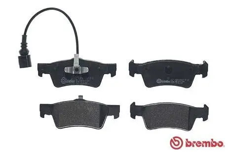 Bremsbelagsatz, Scheibenbremse Hinterachse BREMBO P 85 163 Bild Bremsbelagsatz, Scheibenbremse Hinterachse BREMBO P 85 163