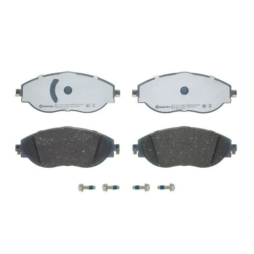 Bremsbelagsatz, Scheibenbremse Vorderachse BREMBO P 85 166E Bild Bremsbelagsatz, Scheibenbremse Vorderachse BREMBO P 85 166E