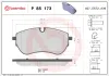 Bremsbelagsatz, Scheibenbremse Vorderachse BREMBO P 85 173 Bild Bremsbelagsatz, Scheibenbremse Vorderachse BREMBO P 85 173