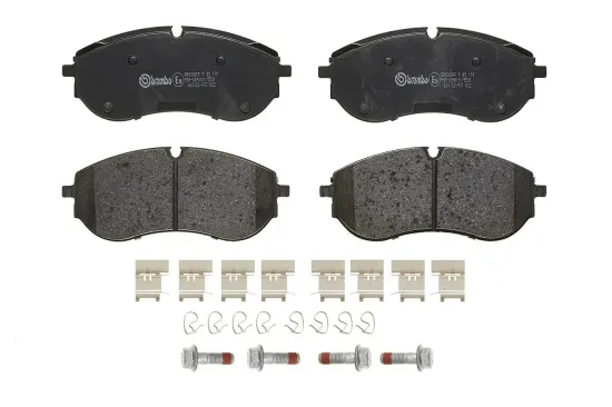 Bremsbelagsatz, Scheibenbremse Vorderachse BREMBO P 85 179 Bild Bremsbelagsatz, Scheibenbremse Vorderachse BREMBO P 85 179