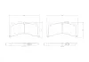 Bremsbelagsatz, Scheibenbremse Vorderachse BREMBO P 85 183 Bild Bremsbelagsatz, Scheibenbremse Vorderachse BREMBO P 85 183